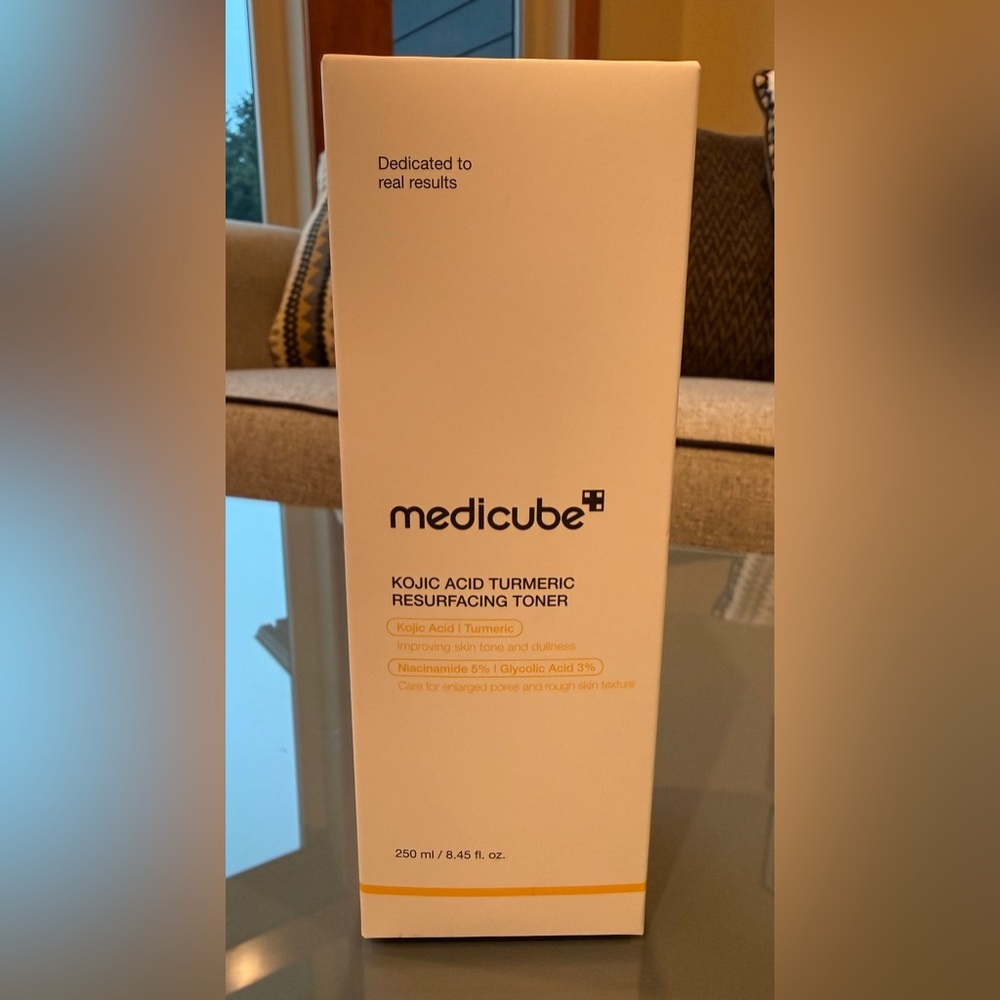 Medicube Kojic Acid Turmeric Resurfacing Toner New In Box Never Opened